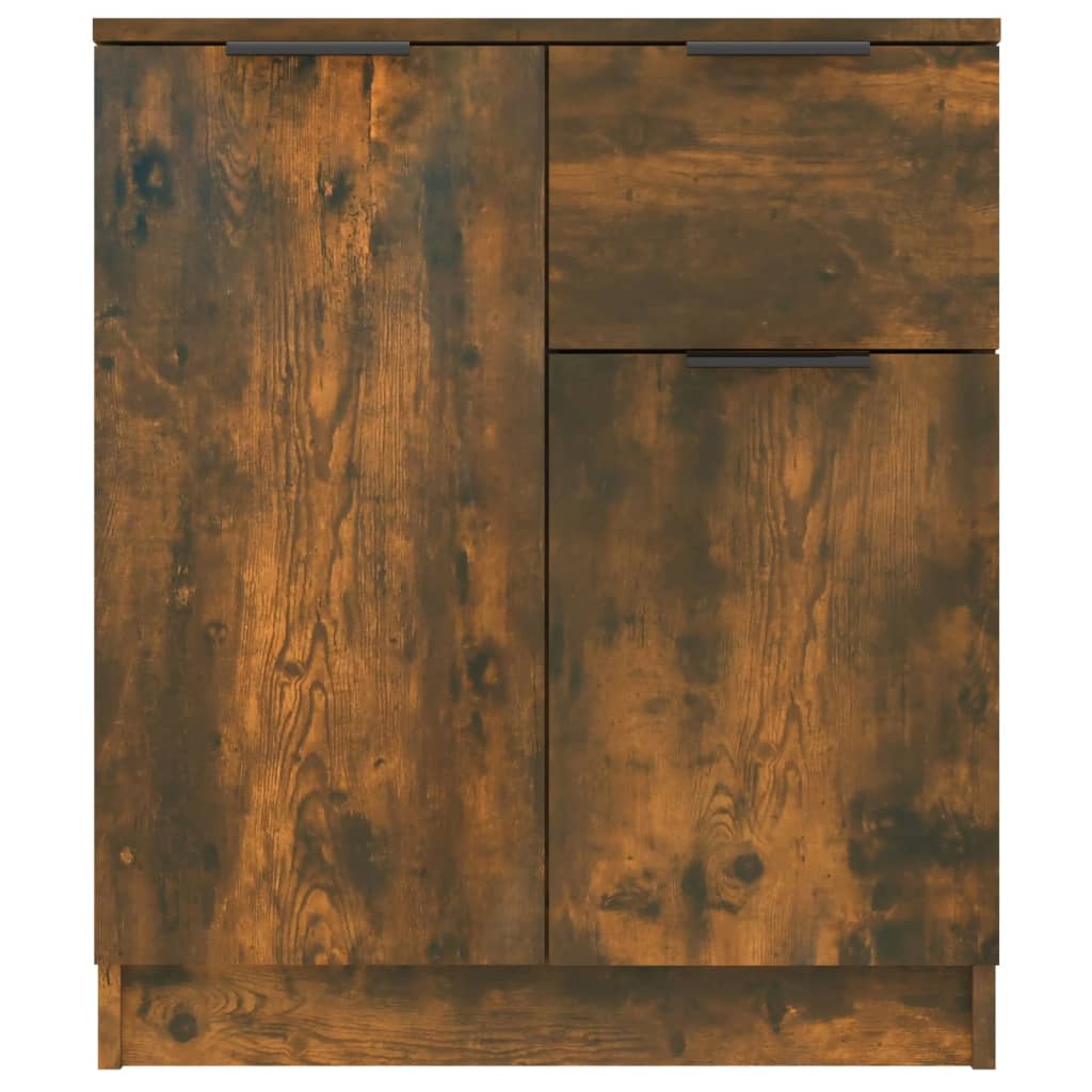 Komode 2 kom boja dimljenog hrasta 60x30x70cm konstruirano drvo