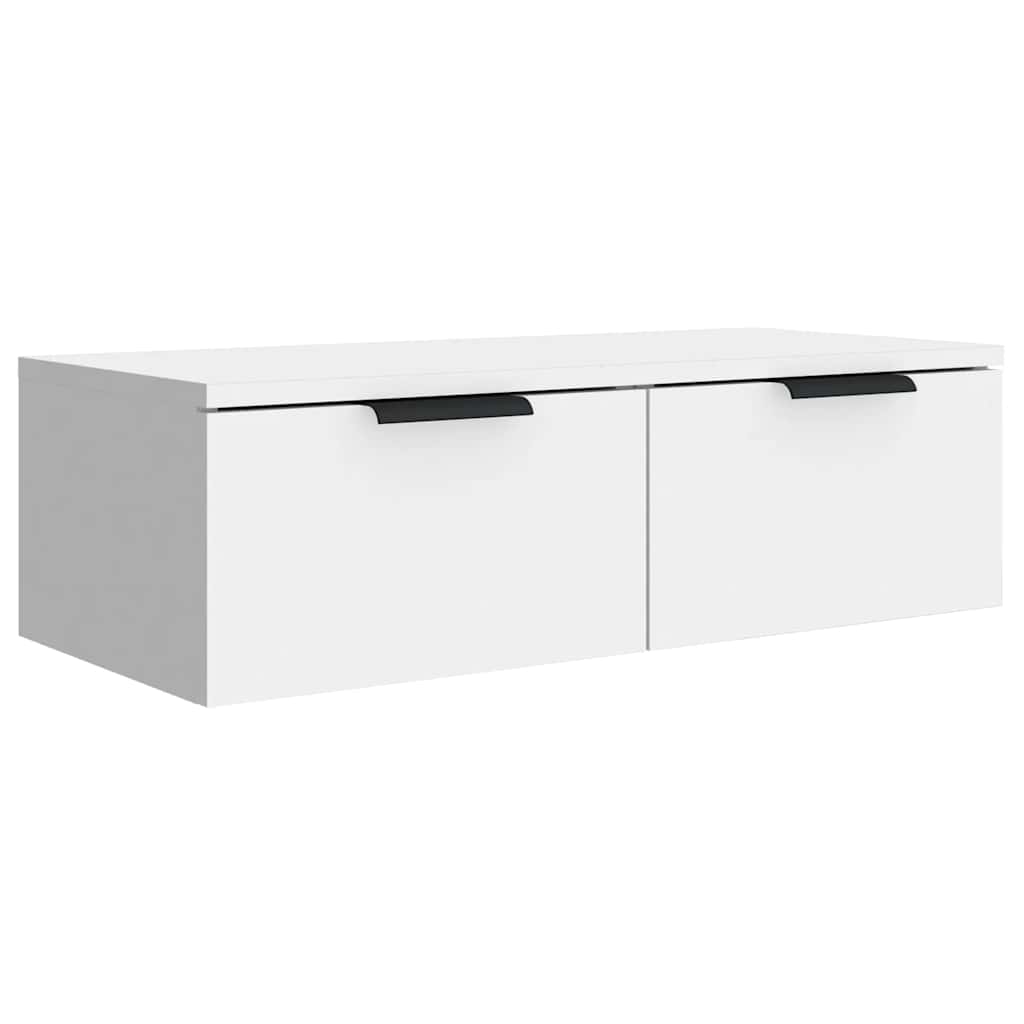 Zidni ormarići 2 kom bijeli 68 x 30 x 20 cm konstruirano drvo