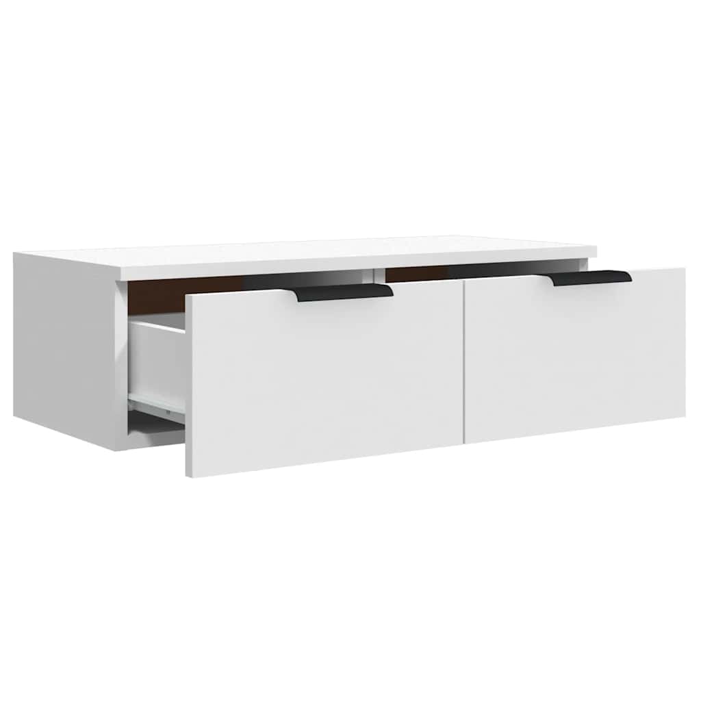 Zidni ormarići 2 kom bijeli 68 x 30 x 20 cm konstruirano drvo