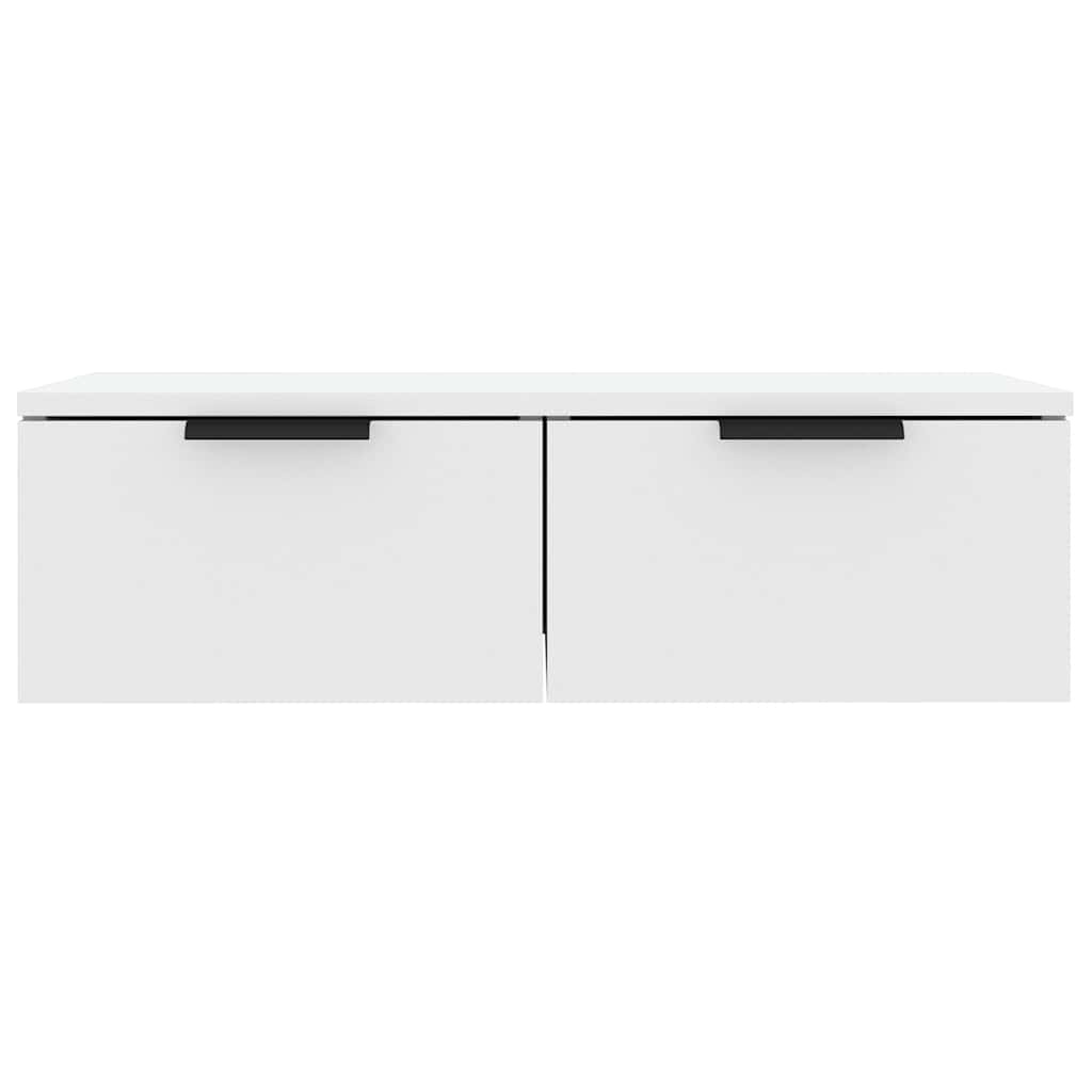 Zidni ormarići 2 kom bijeli 68 x 30 x 20 cm konstruirano drvo