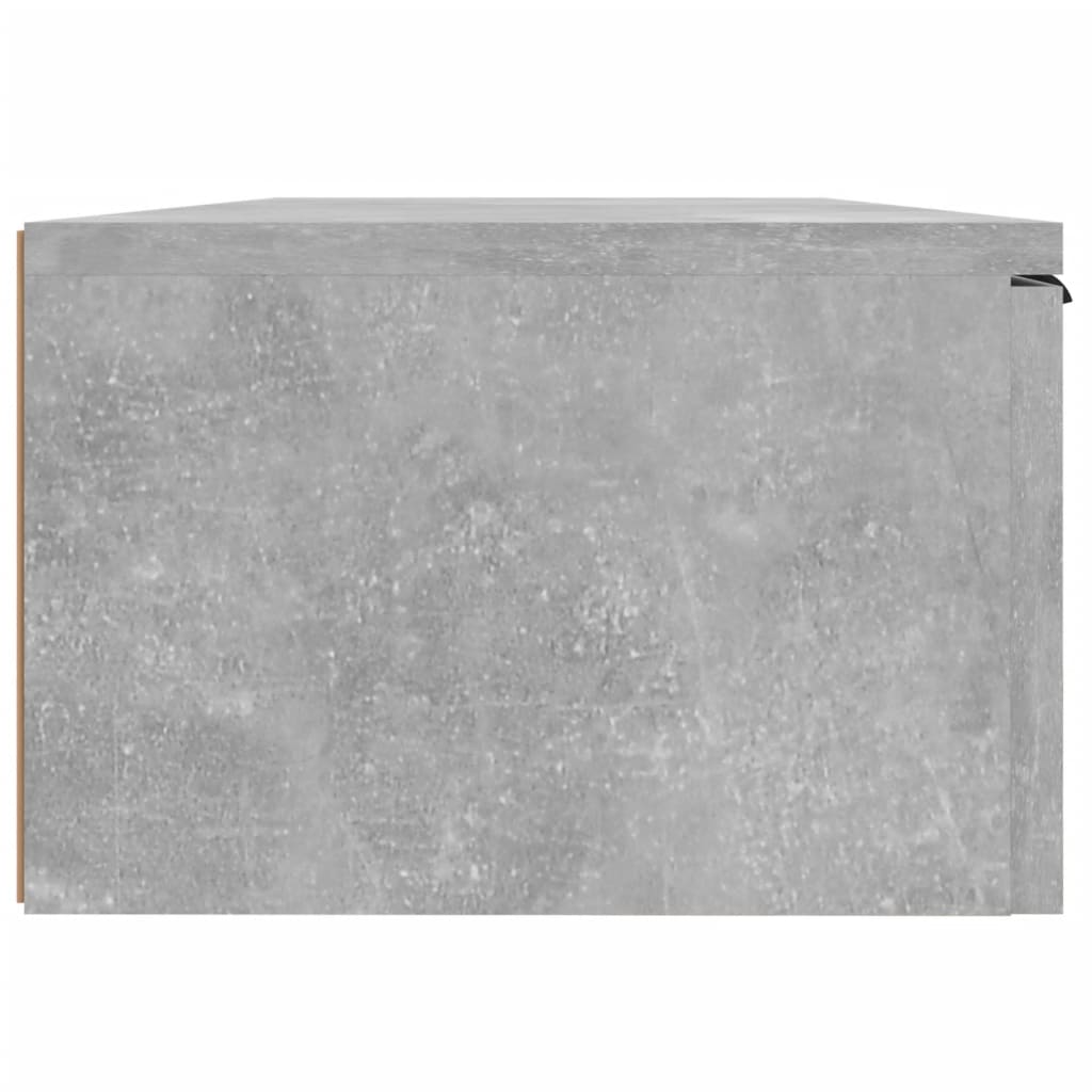 Zidni ormarići 2 kom boja siva betona 68x30x20 cm drveni