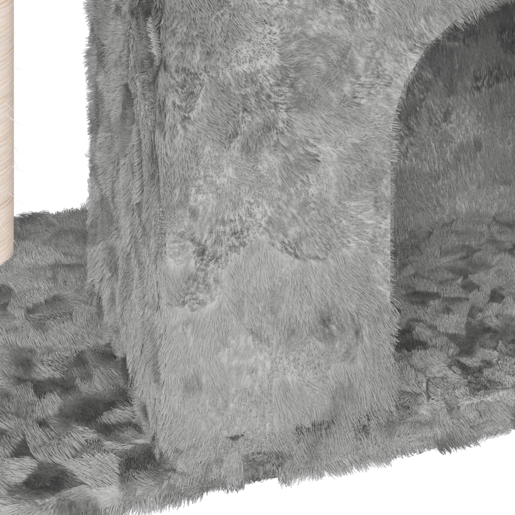 Penjalica za mačke sa stupom za grebanje svjetlosiva 51 cm