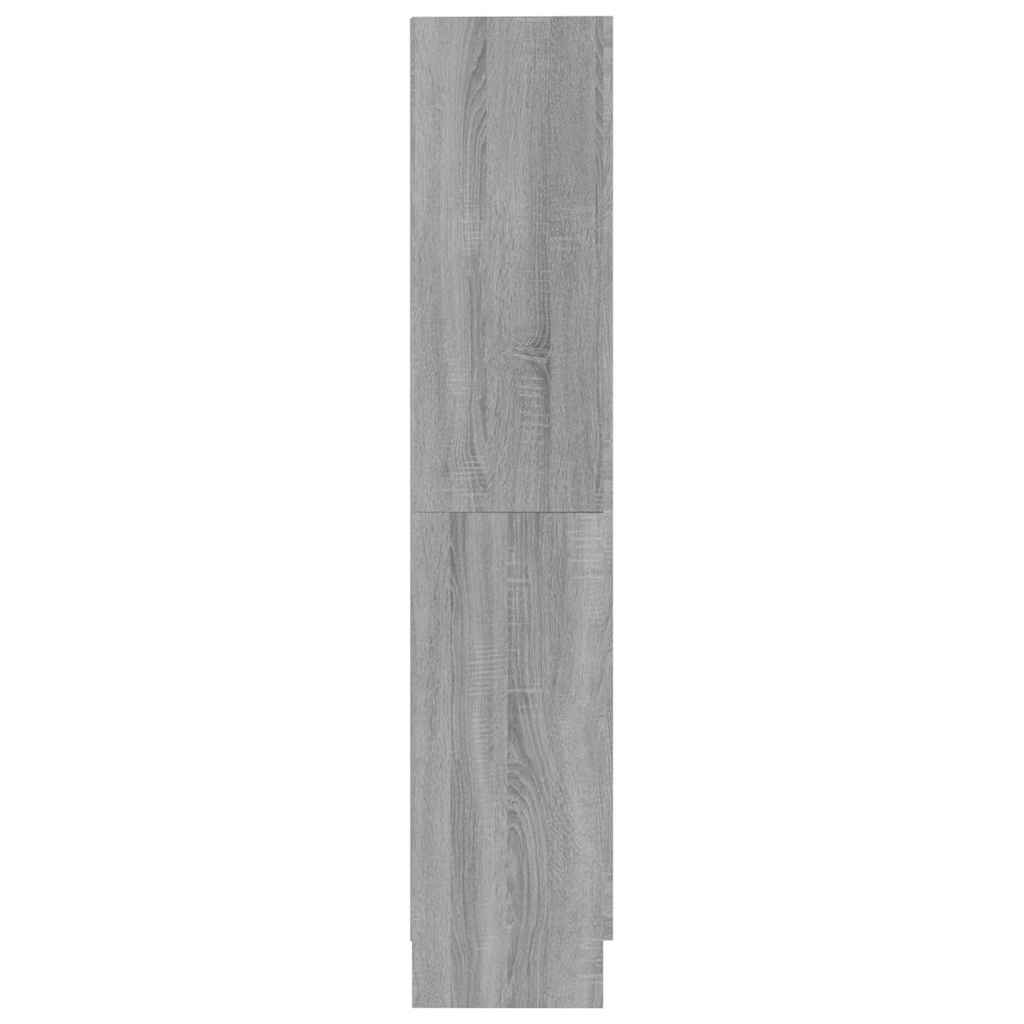 Ormarić za knjige boja hrasta 82,5x30,5x150cm konstruirano drvo