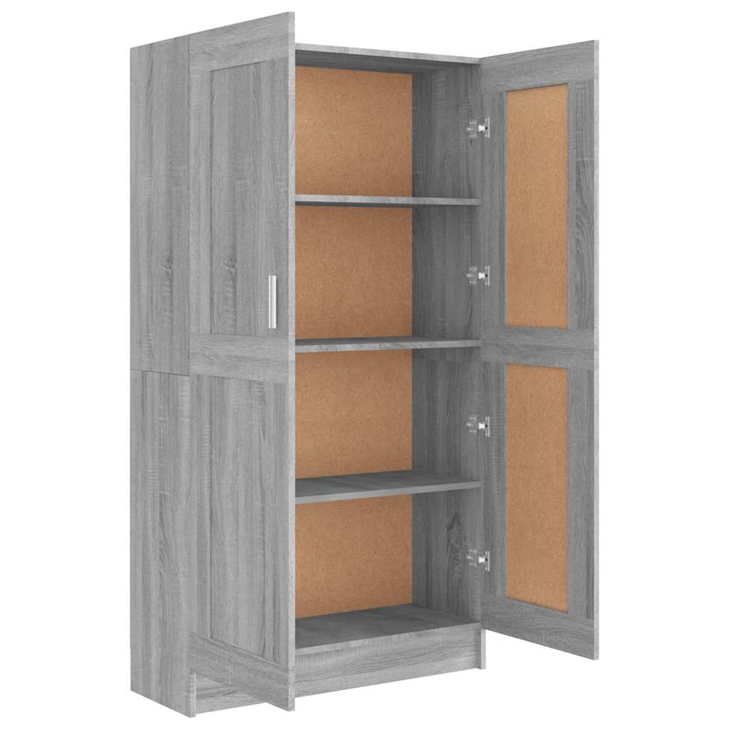 Ormarić za knjige boja hrasta 82,5x30,5x150cm konstruirano drvo