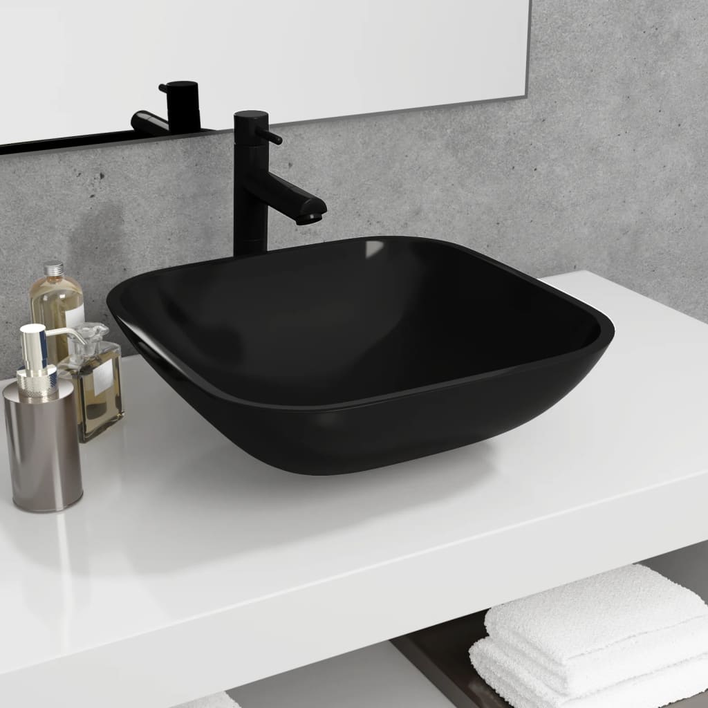 Umivaonik stakleni 50 x 37 x 14 cm