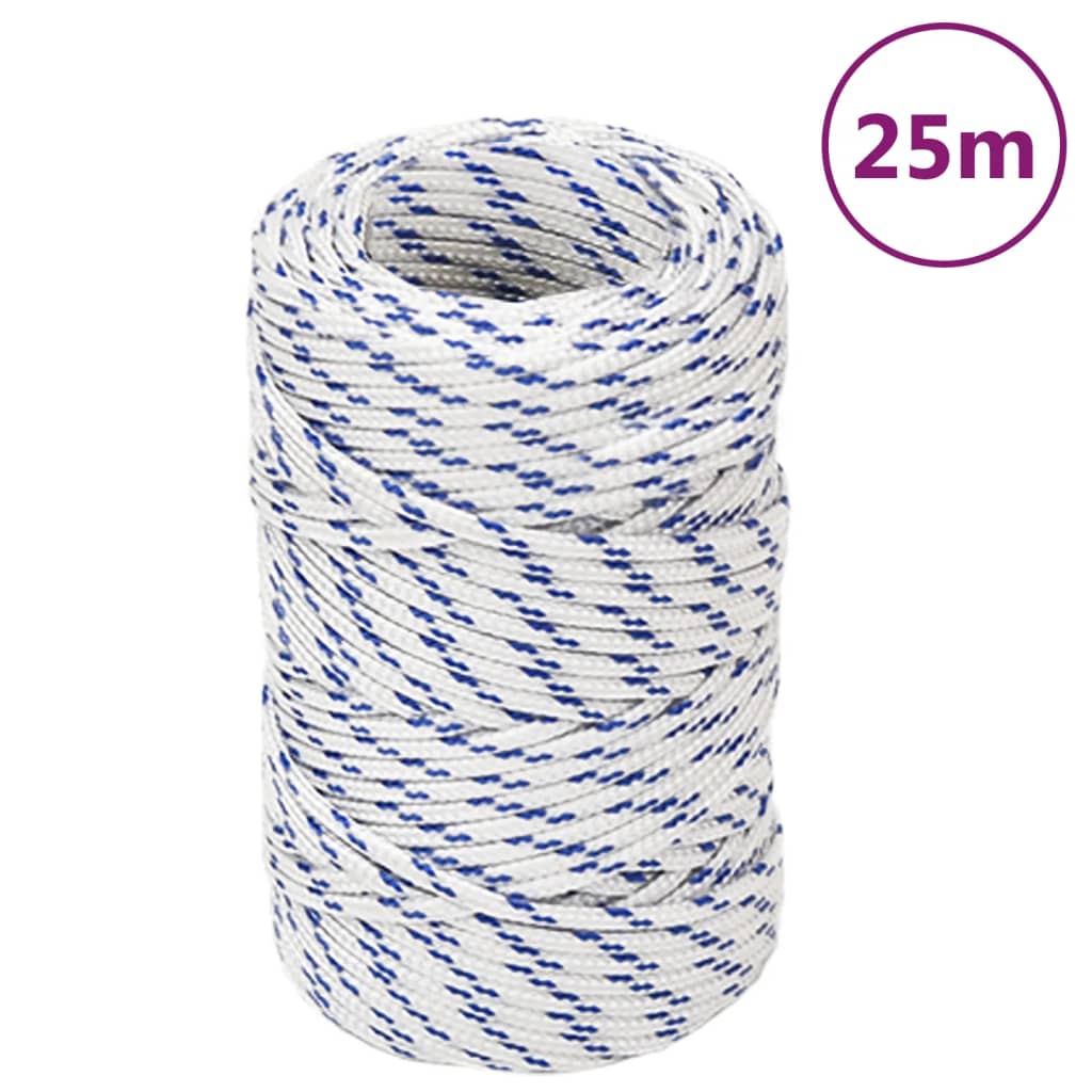 Brodski konop bijeli 2 mm 25 m od polipropilena