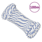 Brodski konop bijeli 4 mm 100 m od polipropilena