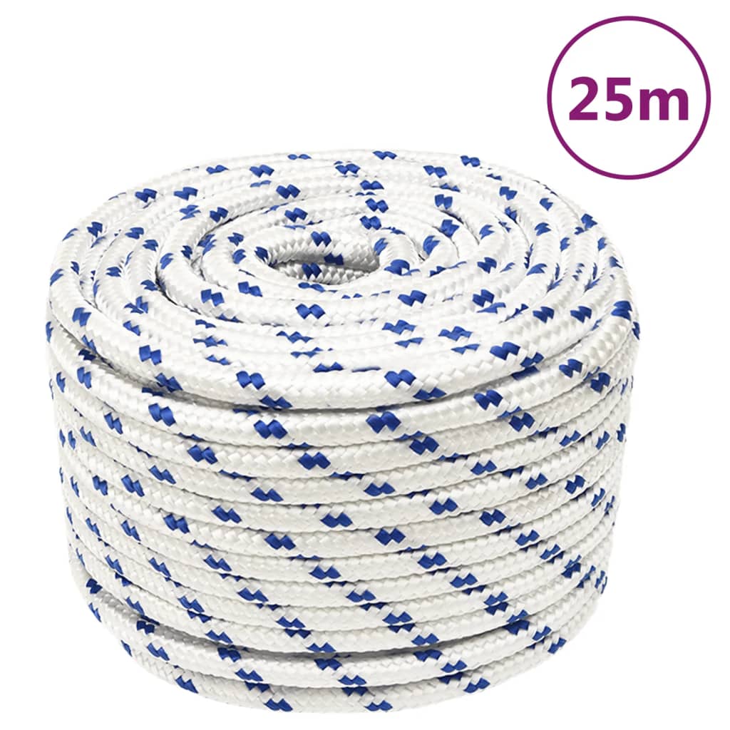 Brodski konop bijeli 12 mm 25 m od polipropilena