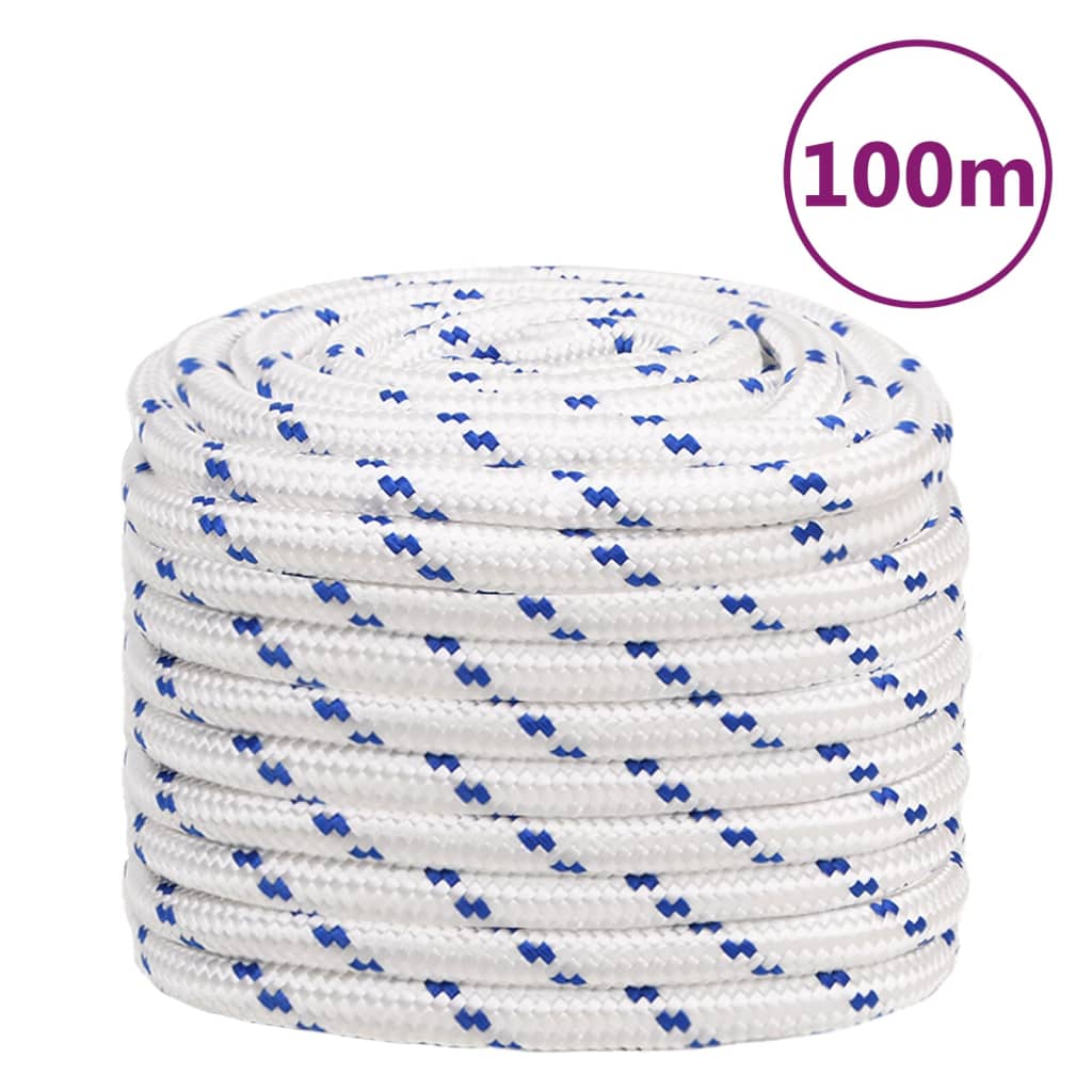 Brodski konop bijeli 20 mm 100 m od polipropilena