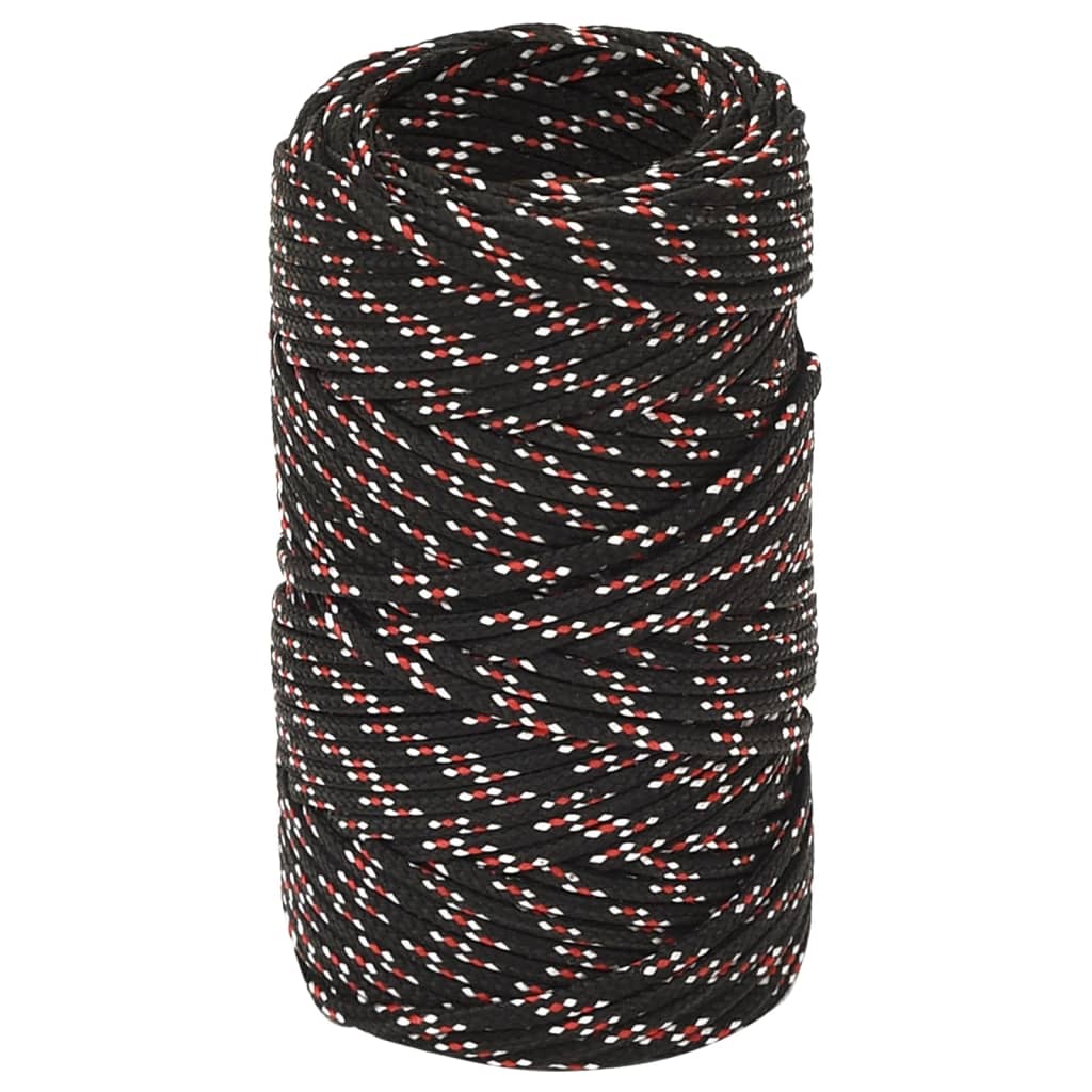 Brodski konop crni 2 mm 250 m od polipropilena
