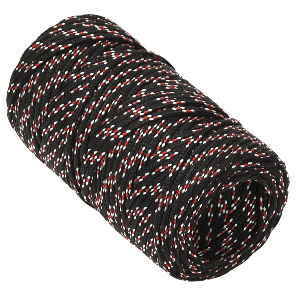 Brodski konop crni 2 mm 250 m od polipropilena