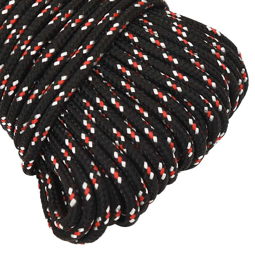 Brodski konop crni 3 mm 500 m od polipropilena