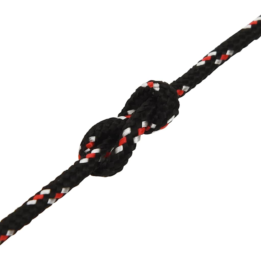 Brodski konop crni 3 mm 500 m od polipropilena