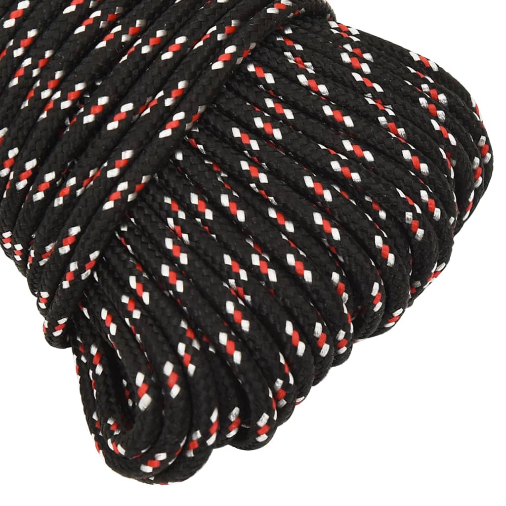 Brodski konop crni 5 mm 250 m od polipropilena