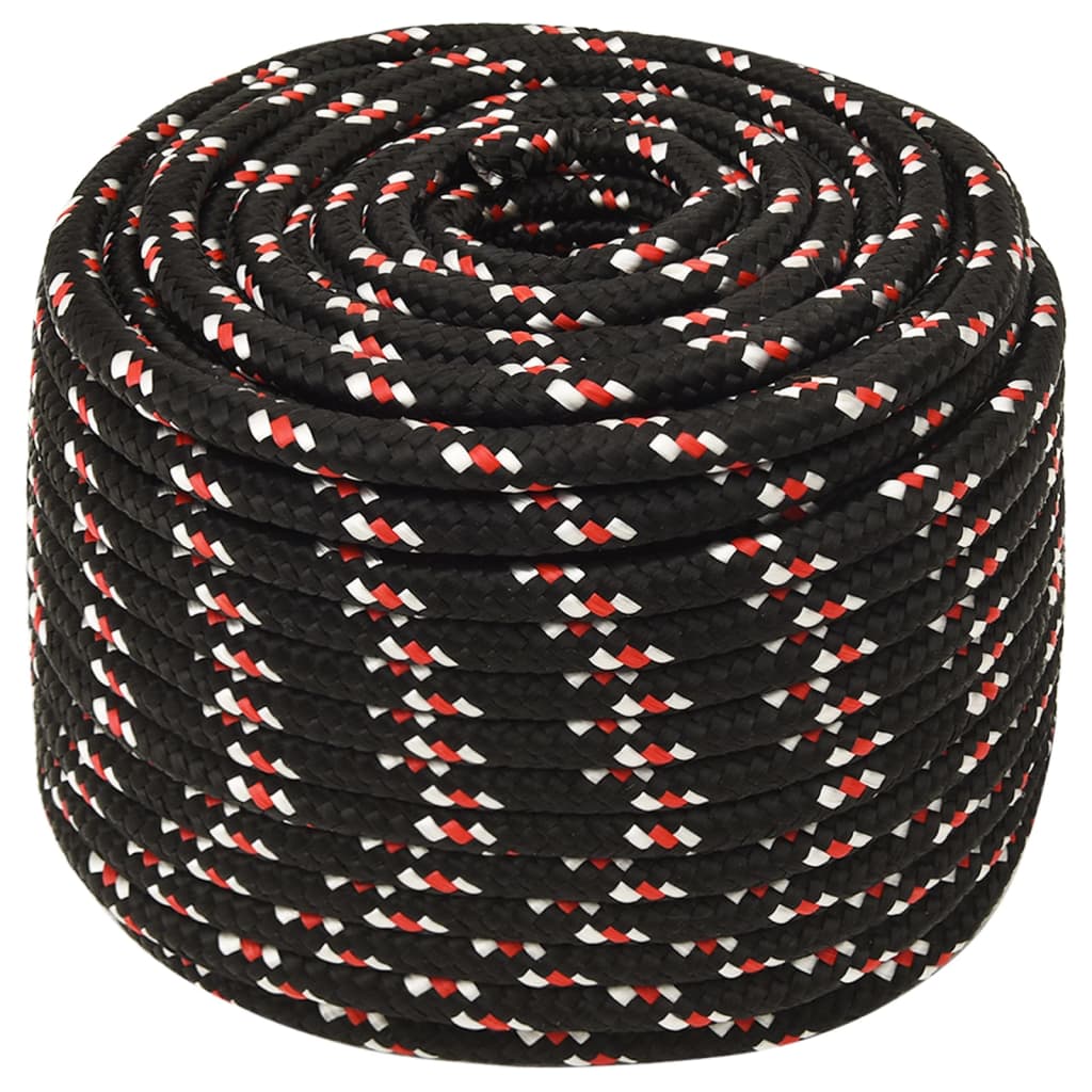 Brodski konop crni 14 mm 25 m od polipropilena