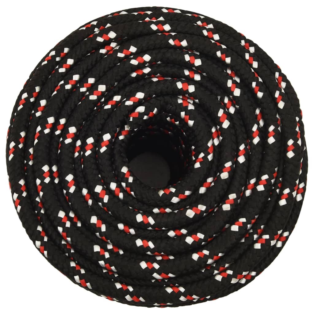 Brodski konop crni 14 mm 25 m od polipropilena