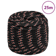 Brodski konop crni 18 mm 25 m od polipropilena