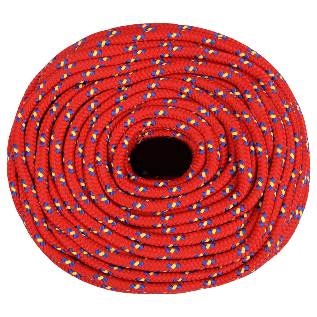 Brodski konop crveni 6 mm 250 m od polipropilena
