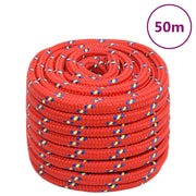 Brodski konop crveni 20 mm 50 m od polipropilena