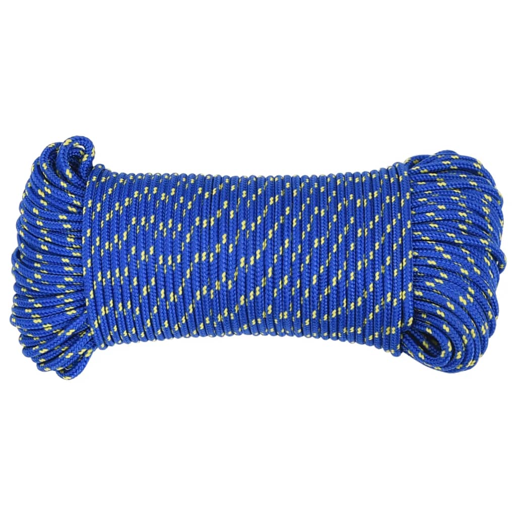 Brodski konop plavi 3 mm 50 m od polipropilena