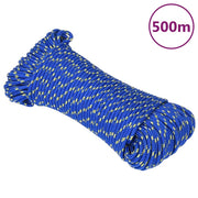 Brodski konop plavi 4 mm 500 m od polipropilena