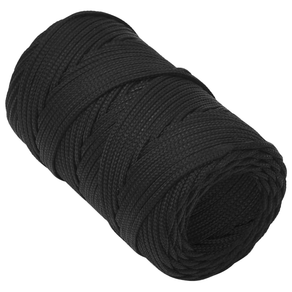Brodski konop tamnocrni 2 mm 25 m od polipropilena