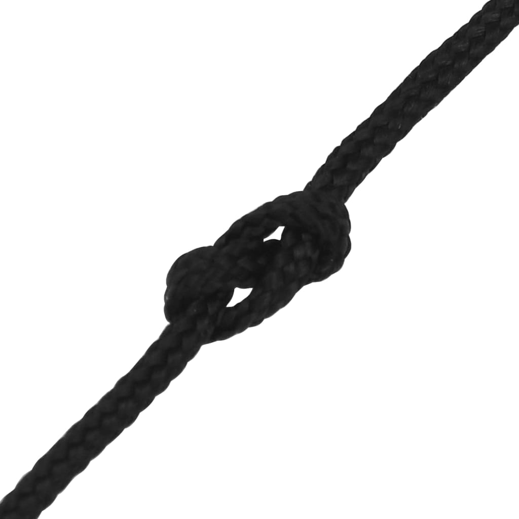 Brodski konop tamnocrni 4 mm 250 m od polipropilena