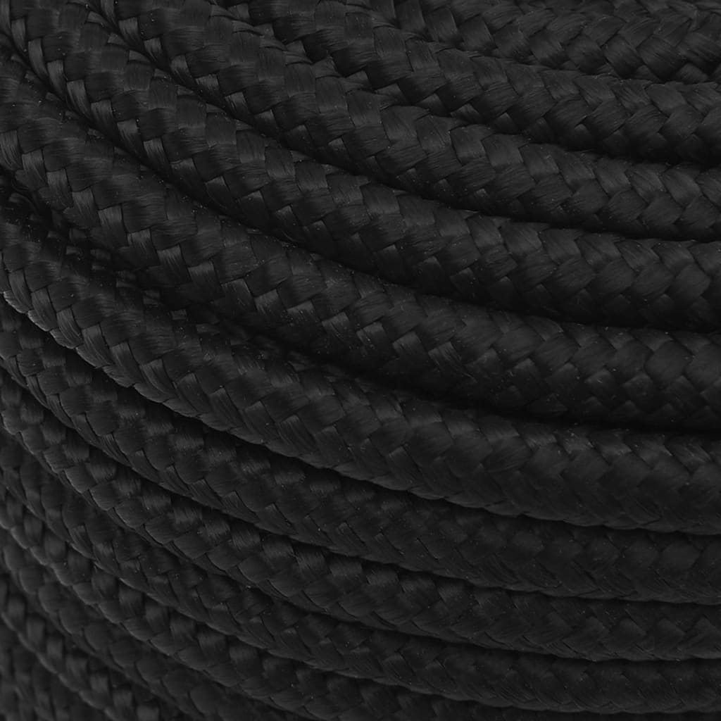 Brodski konop tamnocrni 12 mm 50 m od polipropilena