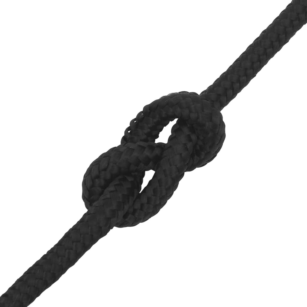 Brodski konop tamnocrni 12 mm 50 m od polipropilena