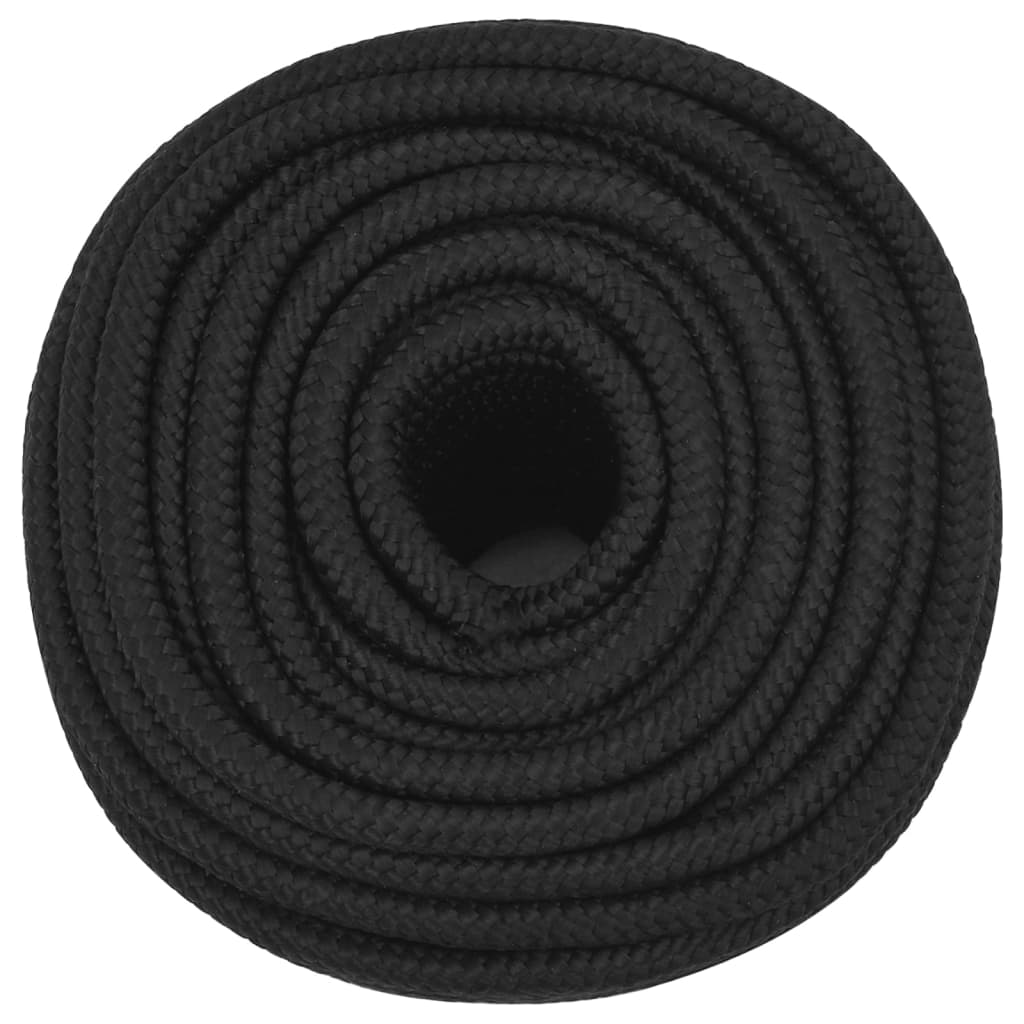 Brodski konop tamnocrni 14 mm 250 m od polipropilena