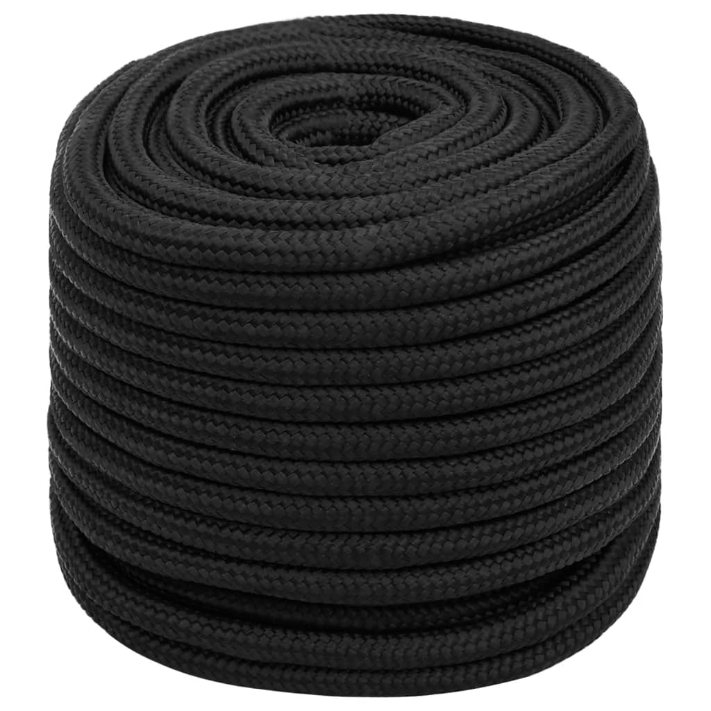 Brodski konop tamnocrni 18 mm 100 m od polipropilena
