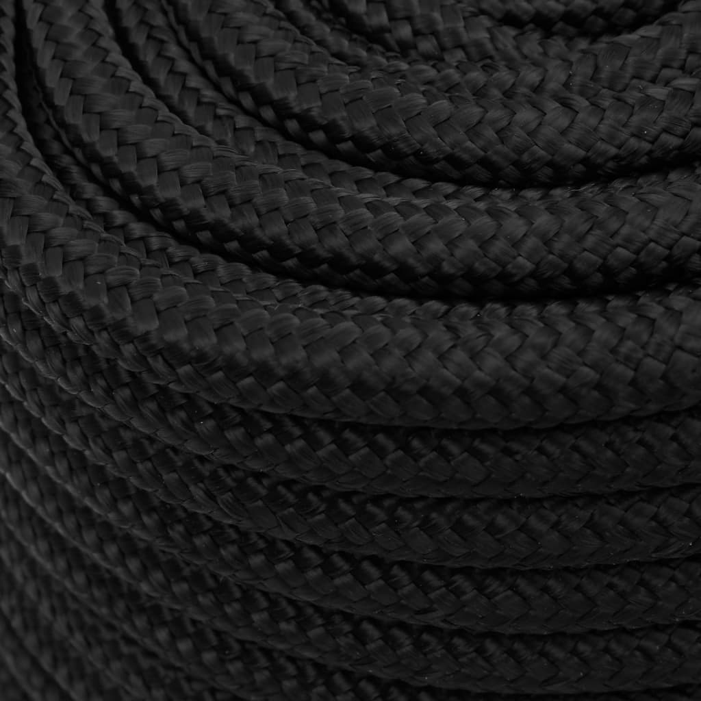 Brodski konop tamnocrni 18 mm 100 m od polipropilena