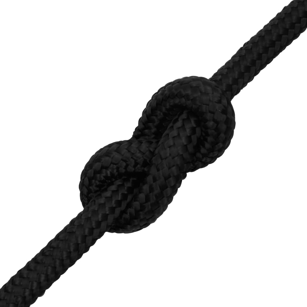 Brodski konop tamnocrni 18 mm 100 m od polipropilena
