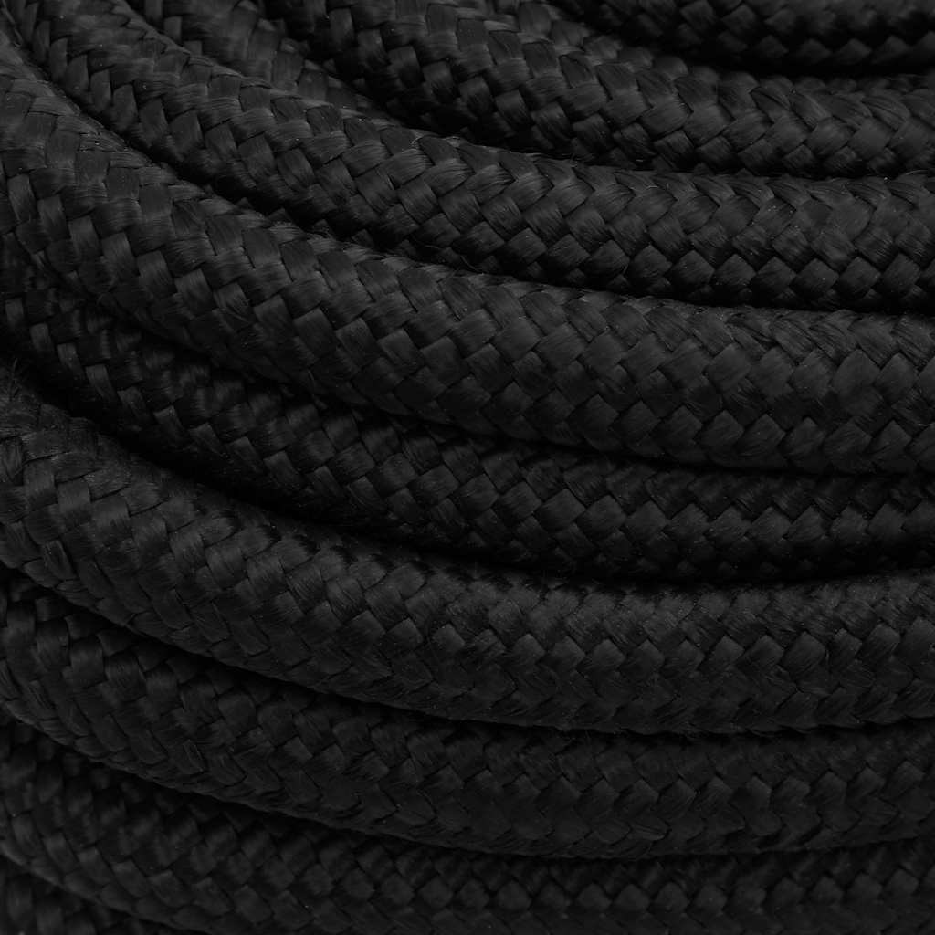 Brodski konop tamnocrni 20 mm 25 m od polipropilena