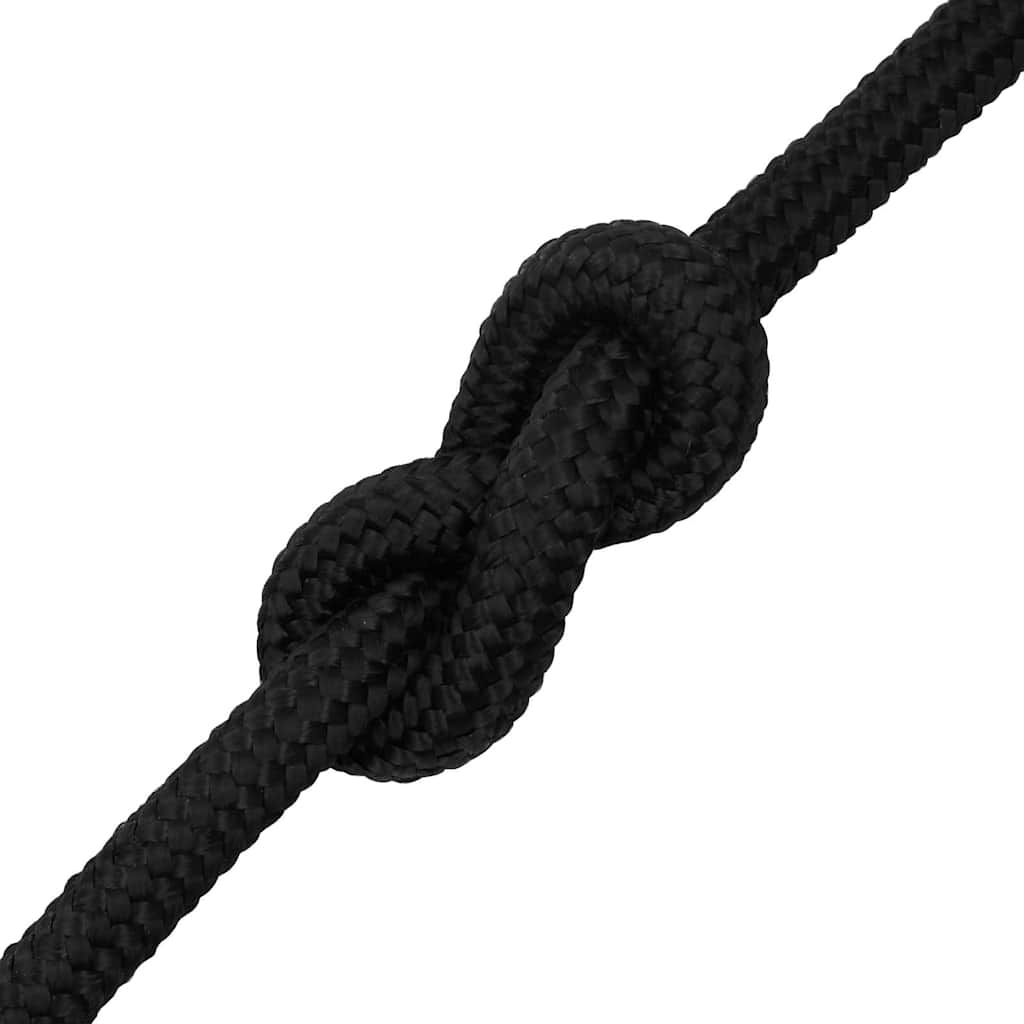 Brodski konop tamnocrni 20 mm 25 m od polipropilena