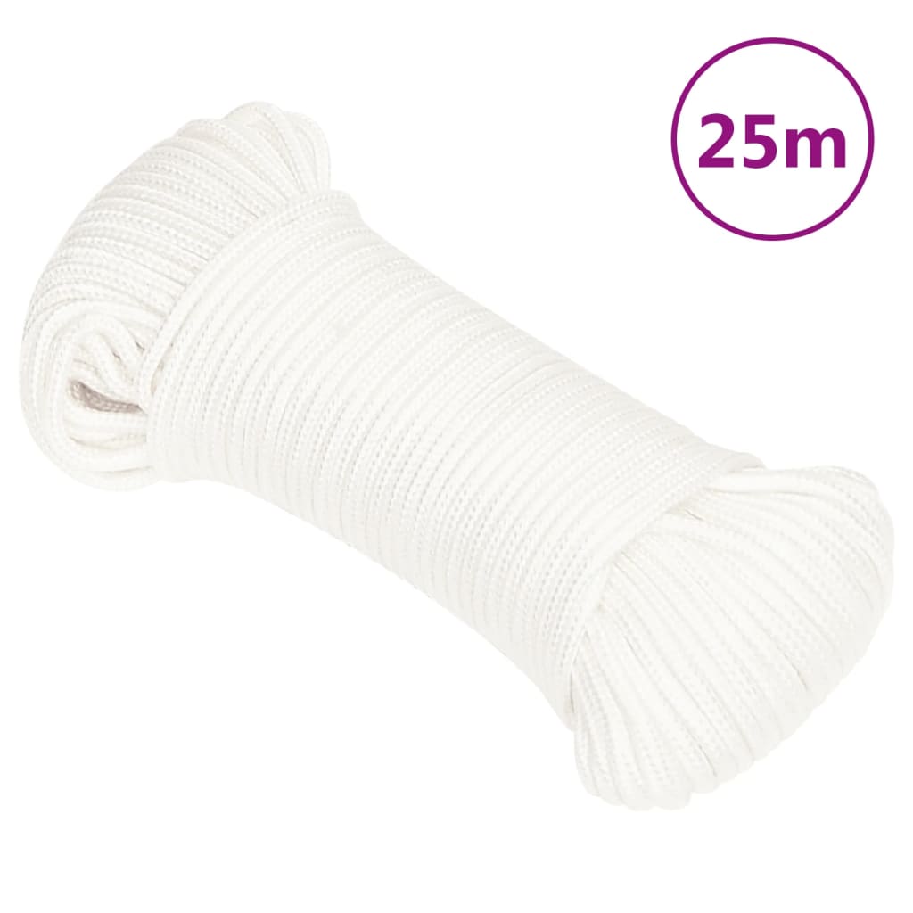 Brodski konop svjetlobijeli 4 mm 25 m od polipropilena