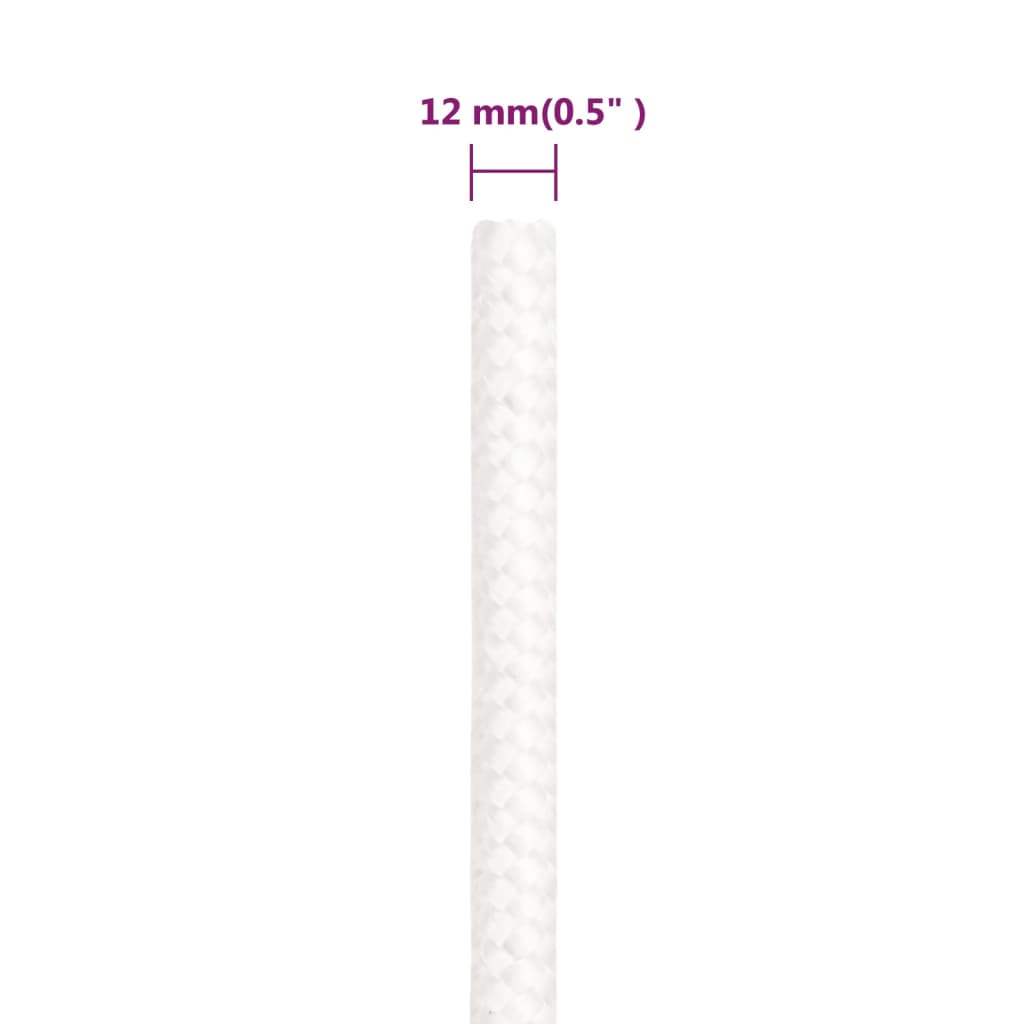 Brodski konop svjetlobijeli 12 mm 50 m od polipropilena