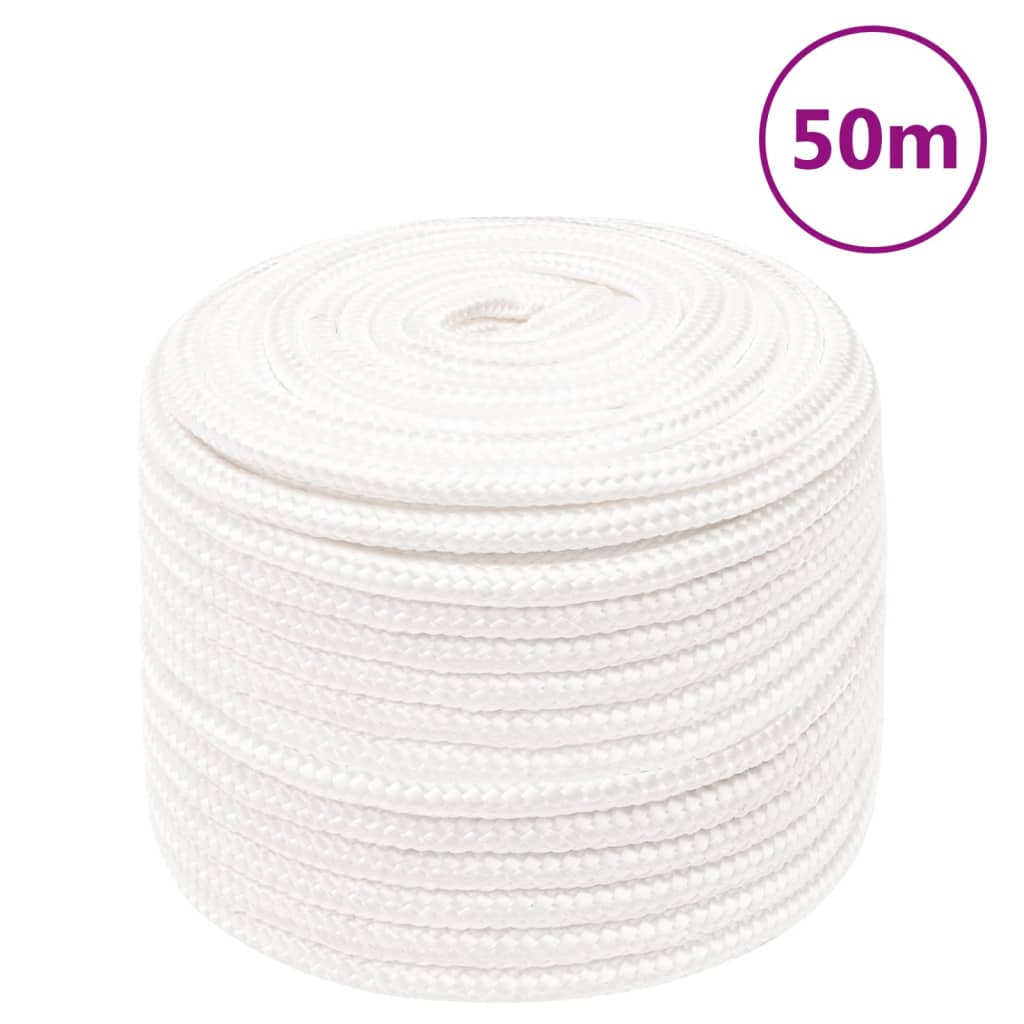 Brodski konop svjetlobijeli 14 mm 50 m od polipropilena