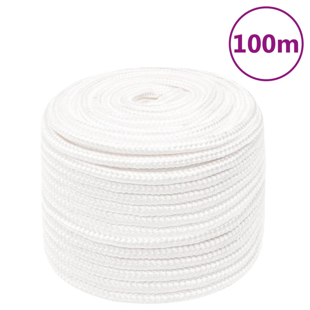 Brodski konop svjetlobijeli 14 mm 100 m od polipropilena