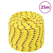 Brodski konop žuti 14 mm 25 m od polipropilena