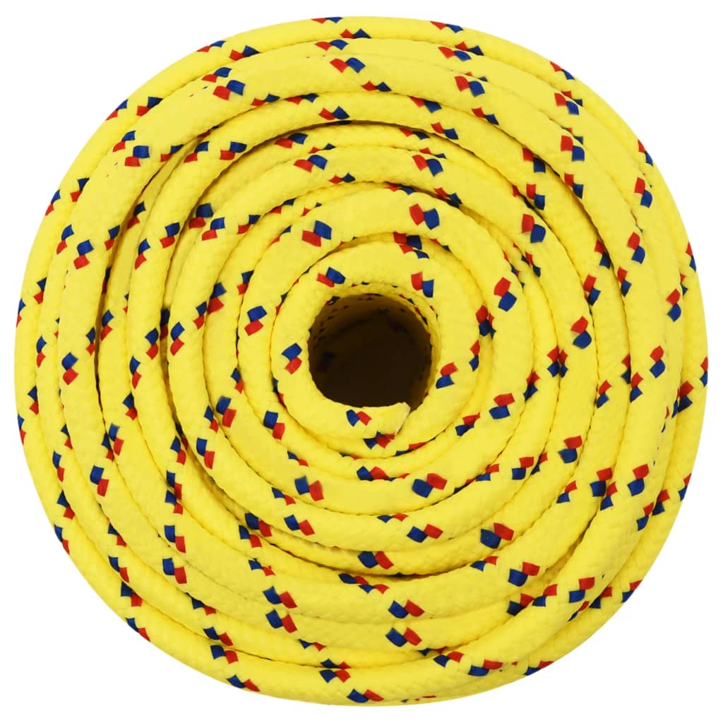 Brodski konop žuti 14 mm 25 m od polipropilena