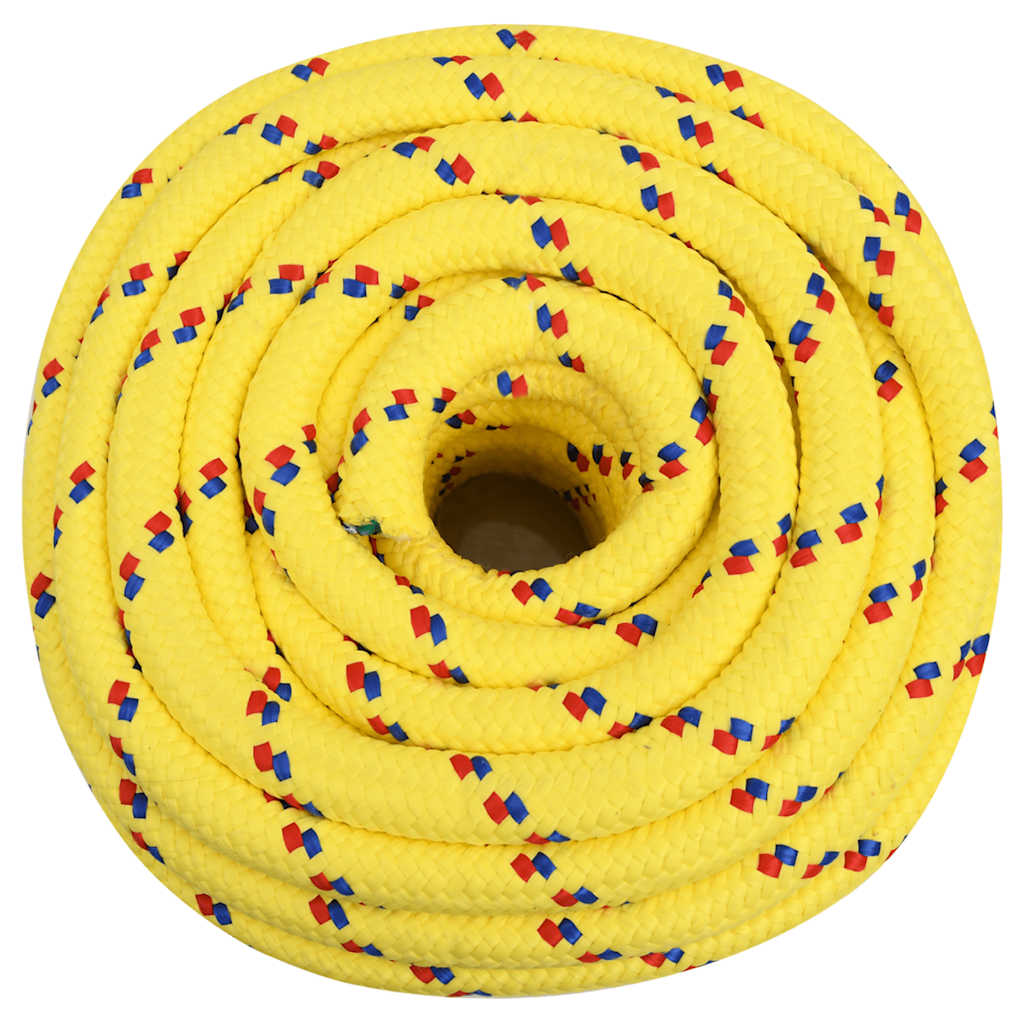 Brodski konop žuti 20 mm 100 m od polipropilena