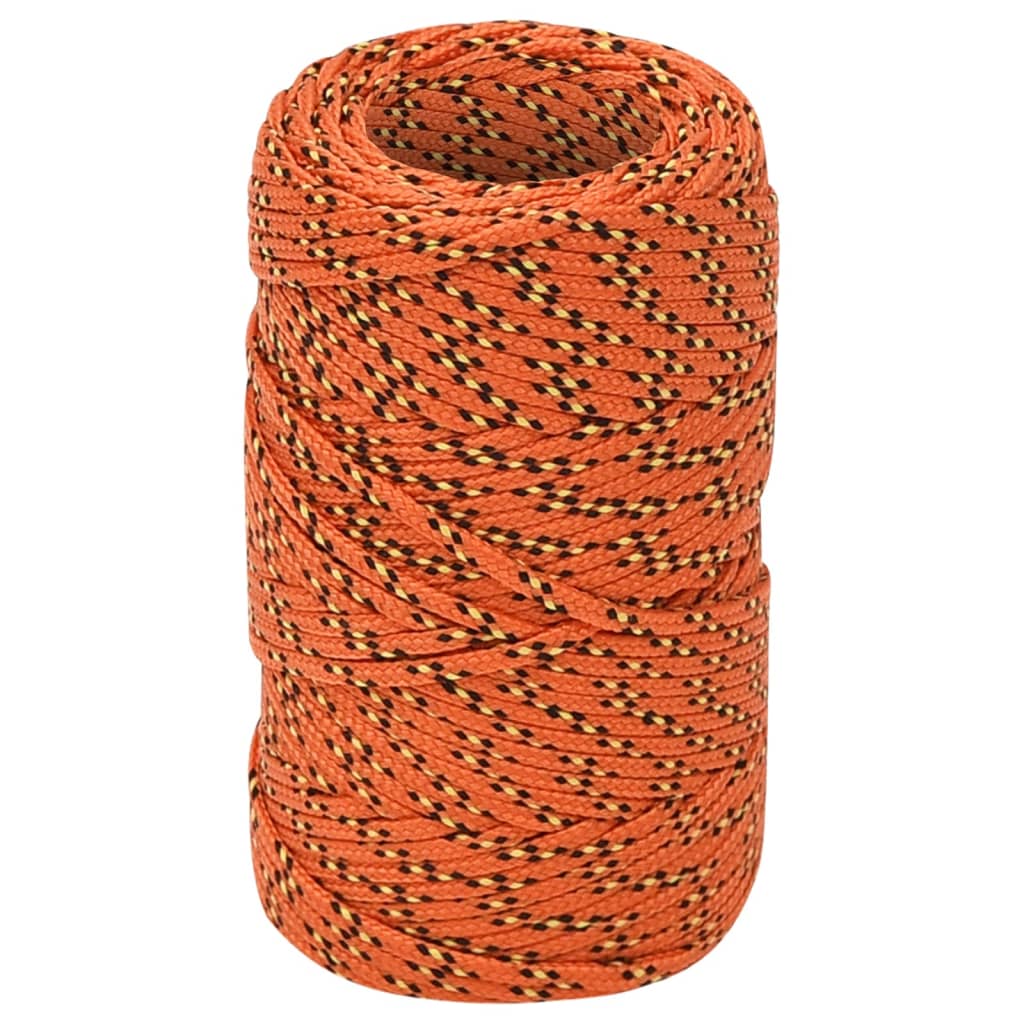 Brodski konop narančasti 2 mm 25 m od polipropilena
