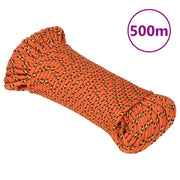 Brodski konop narančasti 4 mm 500 m od polipropilena