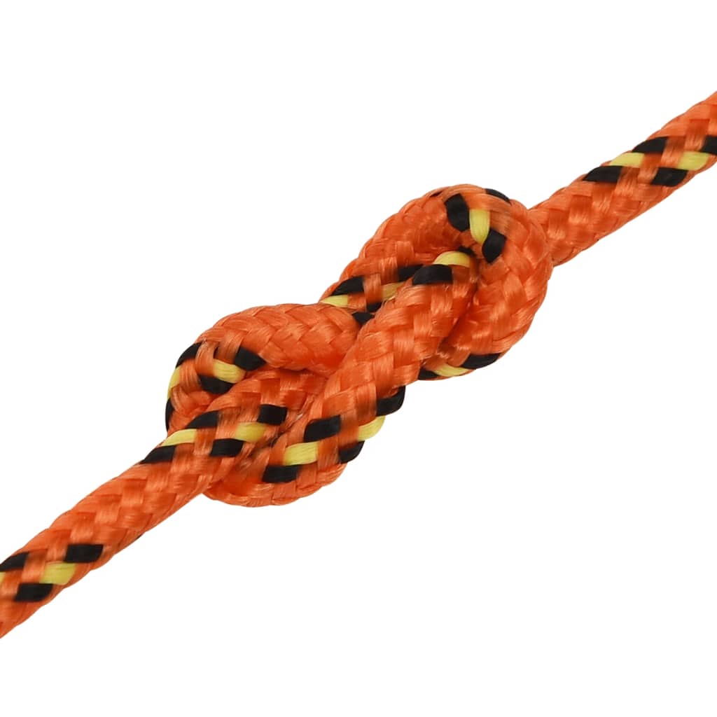 Brodski konop narančasti 4 mm 500 m od polipropilena