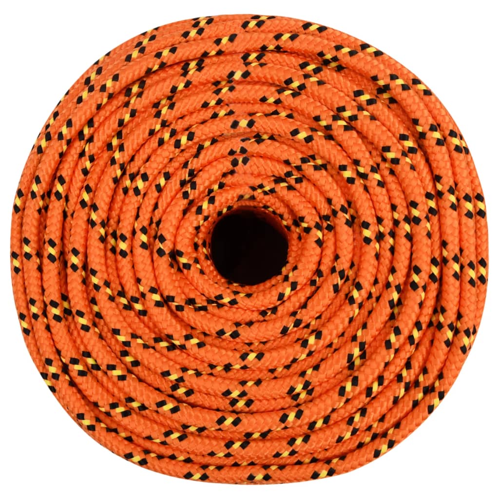 Brodski konop narančasti 6 mm 50 m od polipropilena