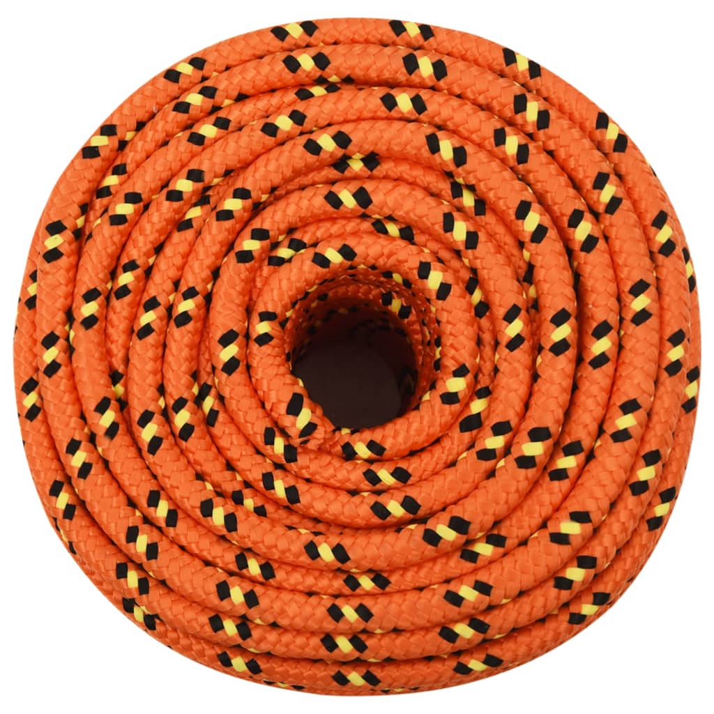 Brodski konop narančasto 12 mm 250 m od polipropilena