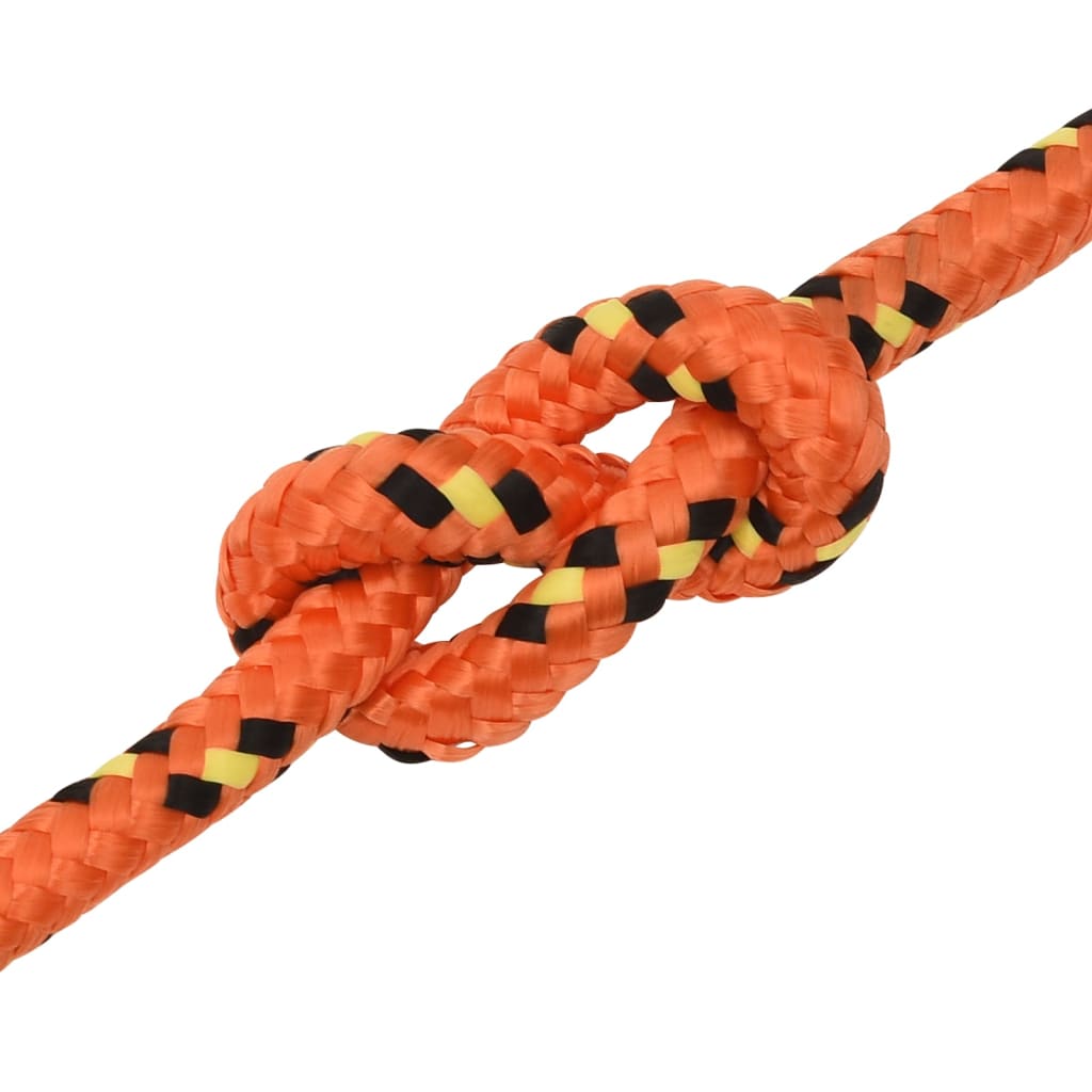 Brodski konop narančasto 12 mm 250 m od polipropilena