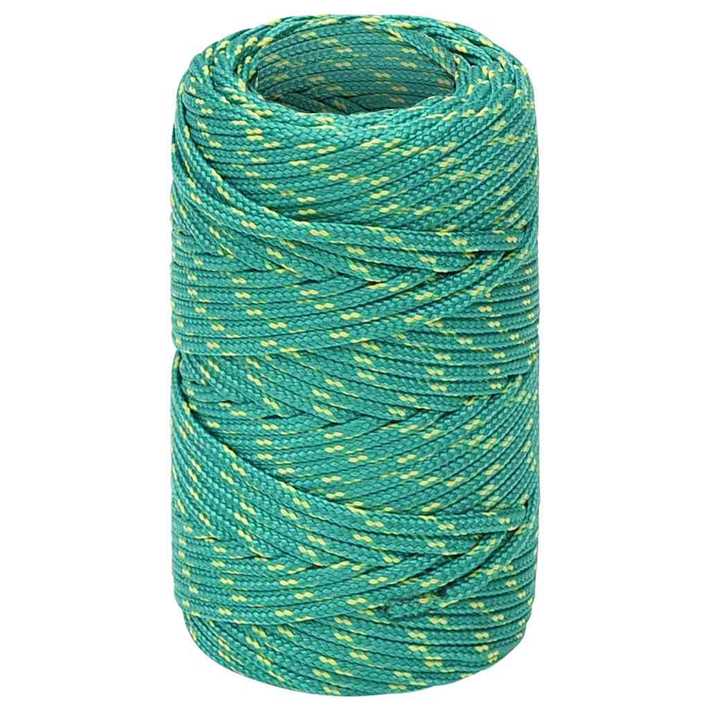 Brodski konop zeleni 2 mm 50 m od polipropilena