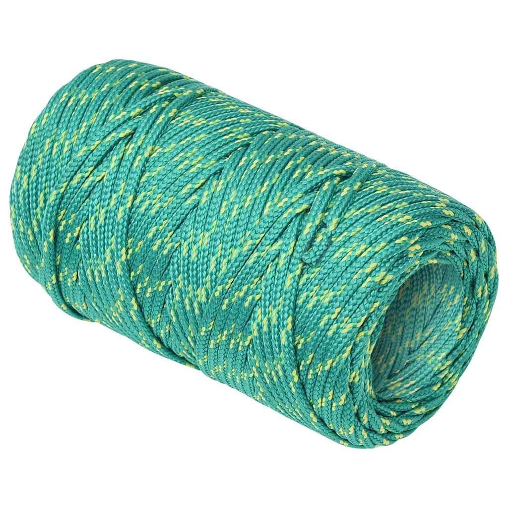 Brodski konop zeleni 2 mm 250 m od polipropilena